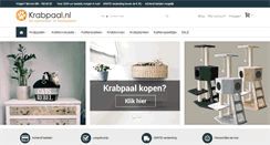 Desktop Screenshot of krabpaal.nl